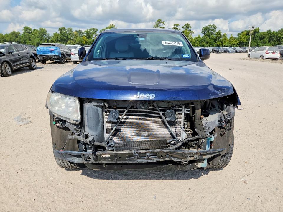 2012 Jeep Grand Cherokee VIN 1C4RJFAG1CC224657 COPART salvage auction — FRONT END, TX - SALVAGE VEHICLE TITLE, sold $1,900 on 2026-09-25 (photo 5)