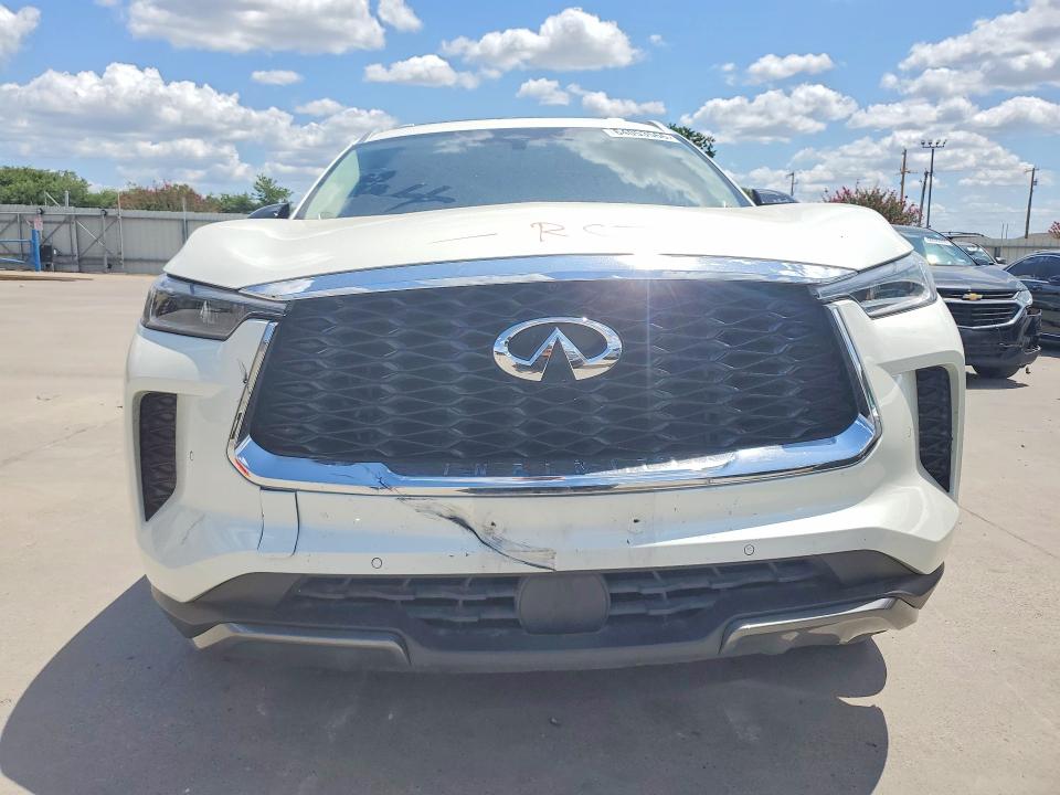 2023 Infiniti Qx60 VIN 5N1DL1GR6PC333410 COPART salvage auction — REAR END, Tx - Salvage Vehicle Title, sold $10,400 on 2026-08-27 (photo 5)