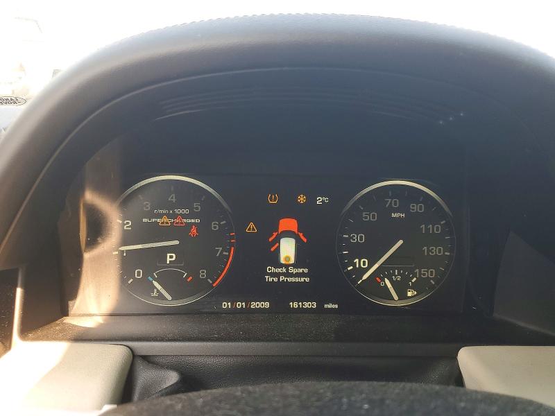 2010 Land rover RANGE ROVER VIN SALMF1E45AA316435 COPART salvage auction — MECHANICAL, CA - DIS/DLR/EXP ONLY CLEAN TITLE, sold $550 on 2026-08-29 (photo 9)