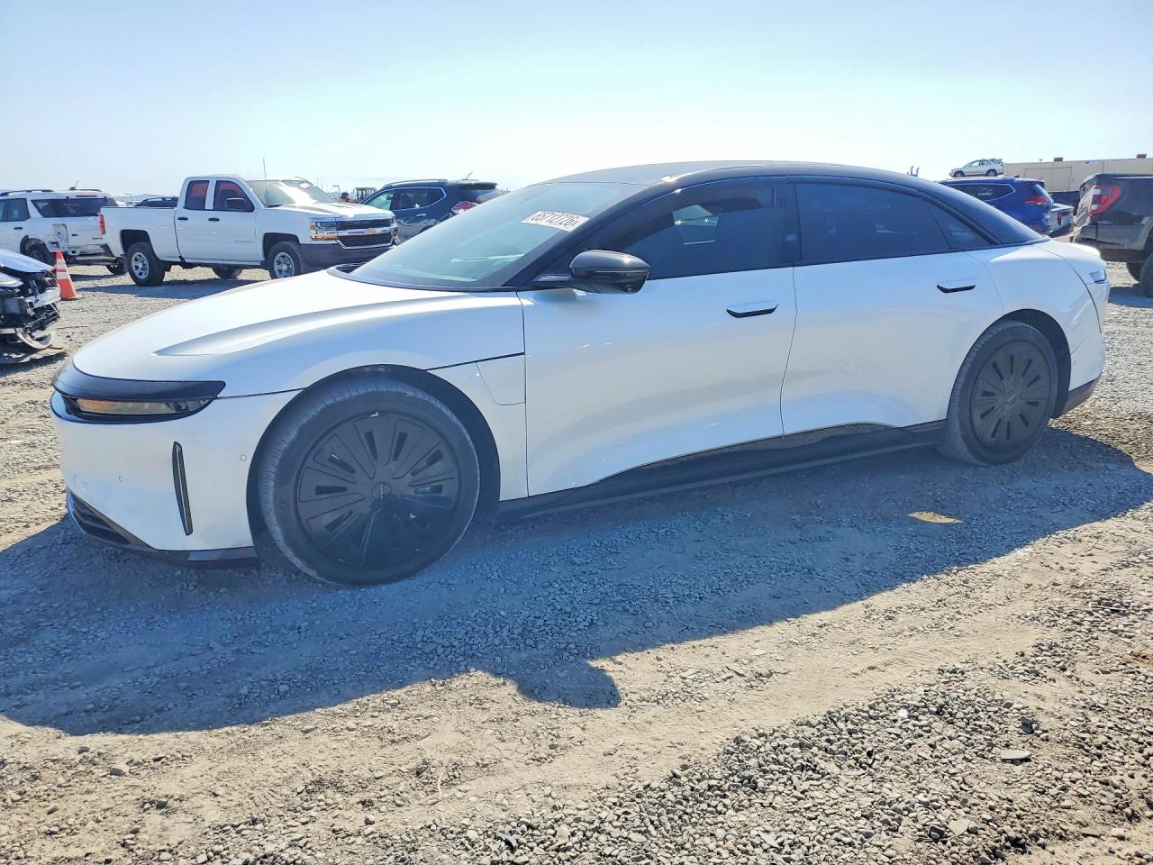 2023 Lucid Air VIN 50EA1PFAXPA001943 — COPART salvage auction photo