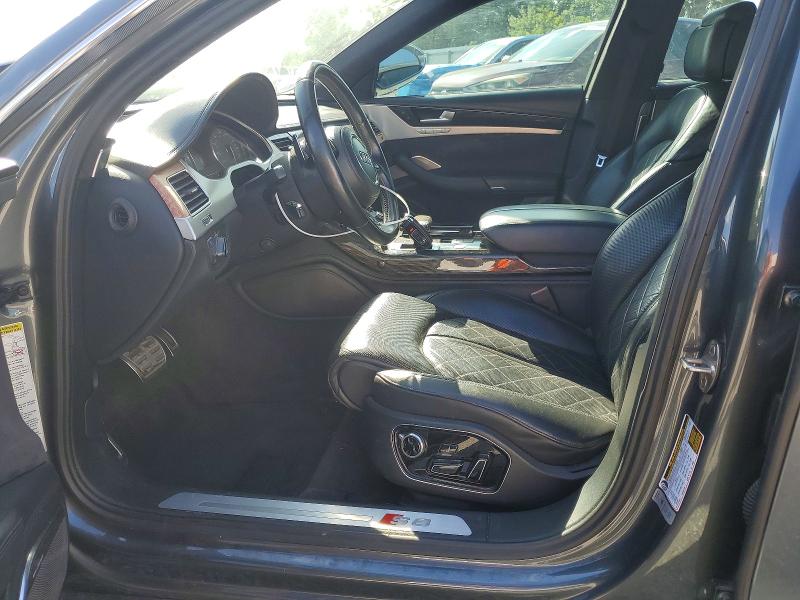 2014 Audi S8 VIN WAUD2AFD1EN007994 COPART salvage auction — FRONT END, Va - Certificate Of Title, sold $11,600 on 2026-09-18 (photo 7)