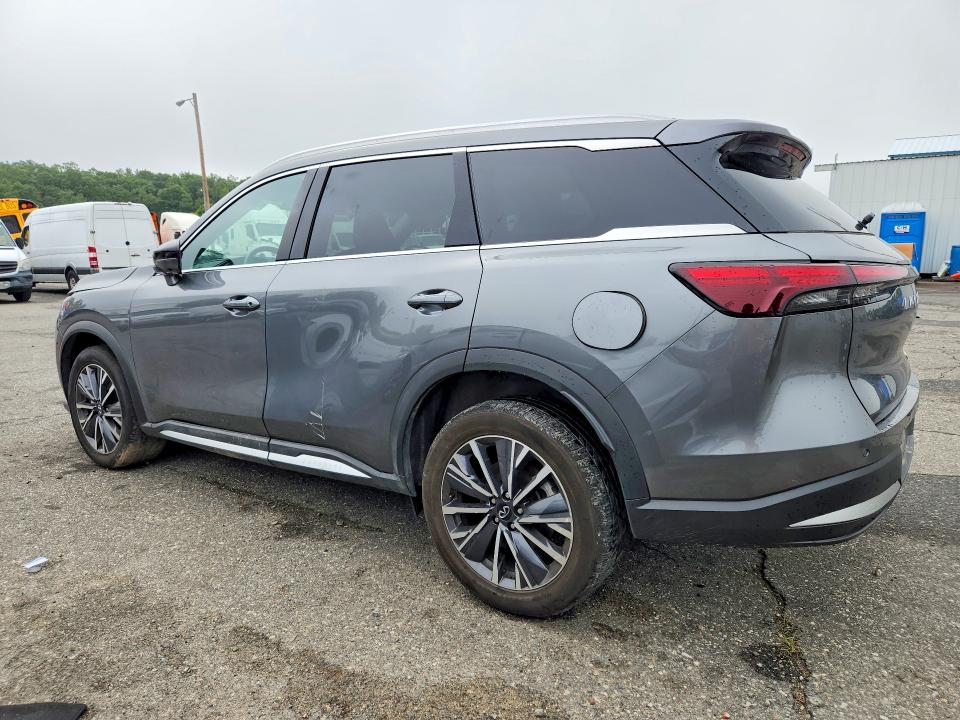 2026 Infiniti Qx60 VIN 5N1AL1FR9TC343878 COPART salvage auction — FRONT END, TX - CERTIFICATE OF TITLE, sold $19,400 on 2026-08-17 (photo 2)