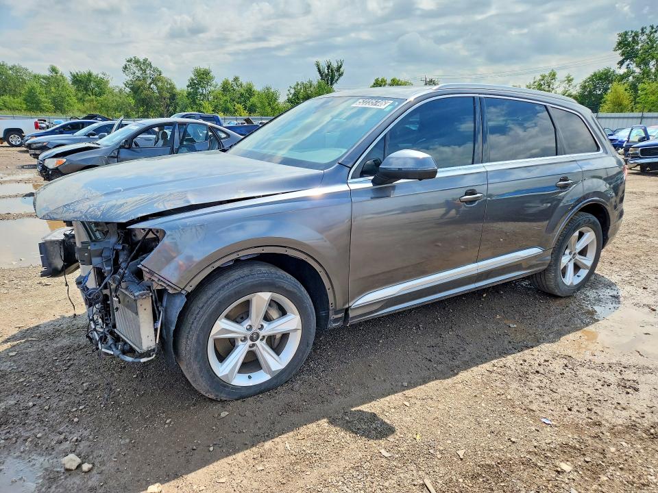 2021 Audi Q7 VIN WA1LXAF76MD023293 — COPART salvage auction photo