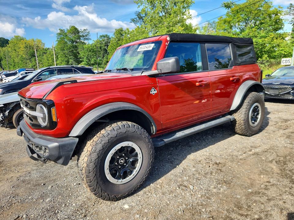 2023 Ford Bronco VIN 1FMEE5DP7PLB20684 — COPART salvage auction photo