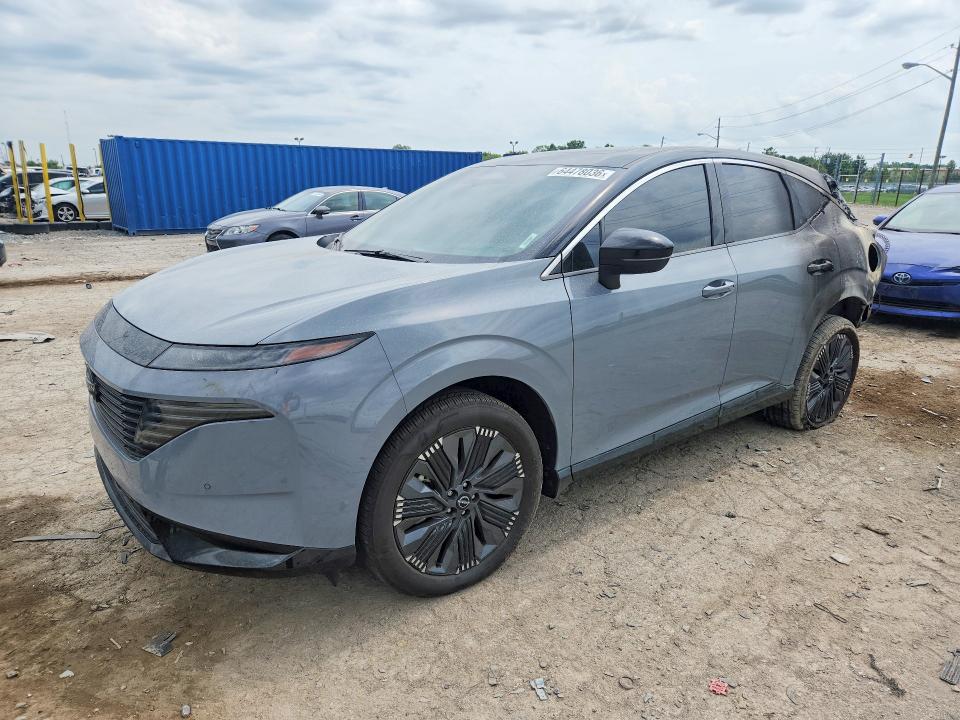 2025 Nissan Murano VIN 5N1AZ3DTXSC135743 COPART salvage auction — BURN, In - Cert Of Title-Salvage Title, sold $7,300 on 2026-10-16 (photo 1)