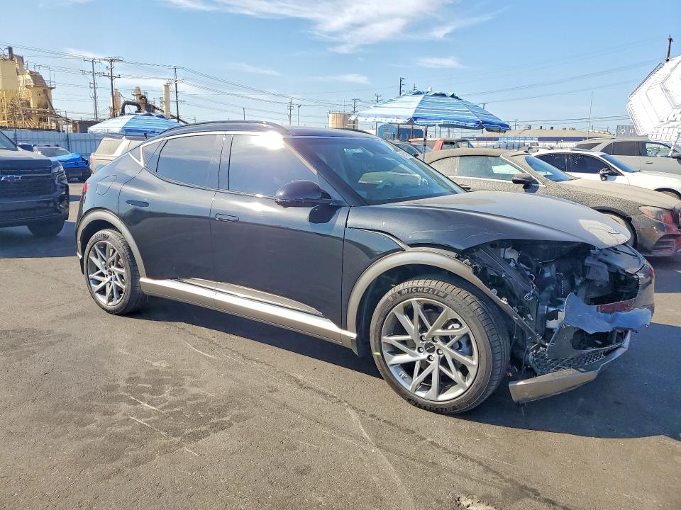 2025 Genesis Gv60 VIN KMUKCDSCXSU026760 COPART salvage auction — FRONT END, Ca - Salvage Certificate (P), sold $0 on 2026-09-14 (photo 4)