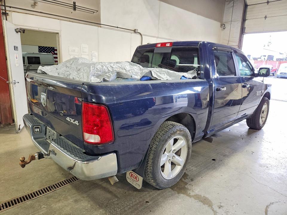 2018 Ram 1500 VIN 1C6RR7LT9JS107220 COPART salvage auction — FRONT END, AK - CERTIFICATE OF VEHICLE TITLE, sold $10,700 on 2026-08-11 (photo 3)