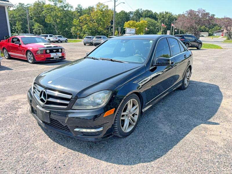 2014 Mercedes-benz C-klasse VIN WDDGF8AB2EG223222 COPART salvage auction — HAIL, ON - PERMIT NO BRAND - UNFIT (P), sold $4,200 on 2026-08-18 (photo 2)