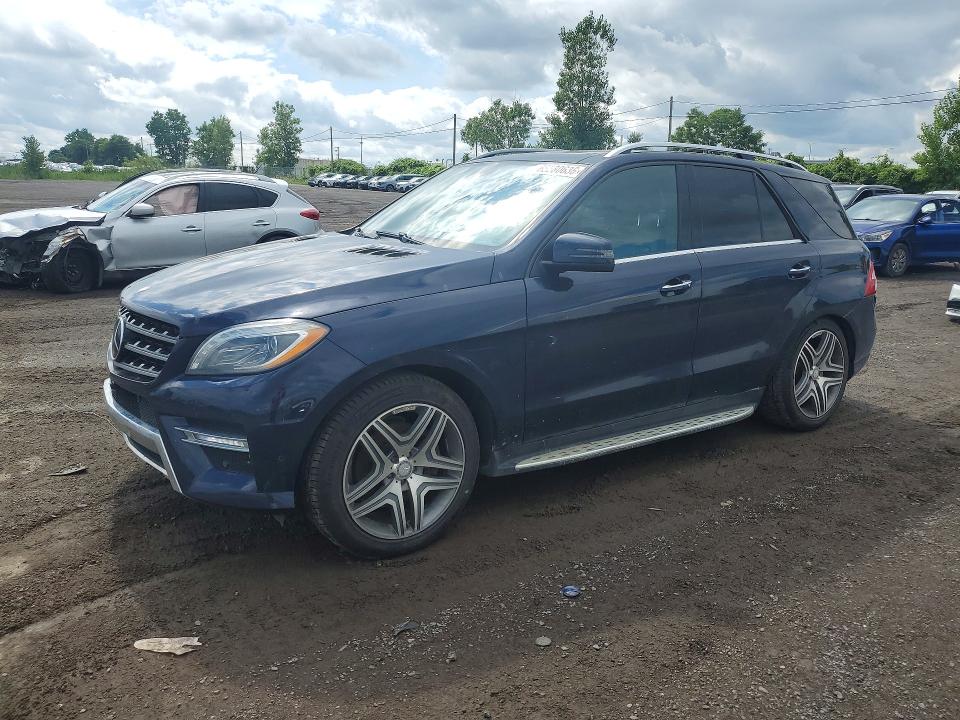 2015 Mercedes-benz M-klasse VIN 4JGDA2EB2FA518839 — COPART salvage auction photo