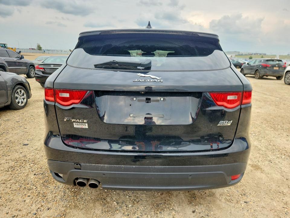 2018 Jaguar F-pace VIN SADCL2FN6JA253570 COPART salvage auction — REAR END, Salvage Title, sold $9,600 on 2026-09-10 (photo 6)
