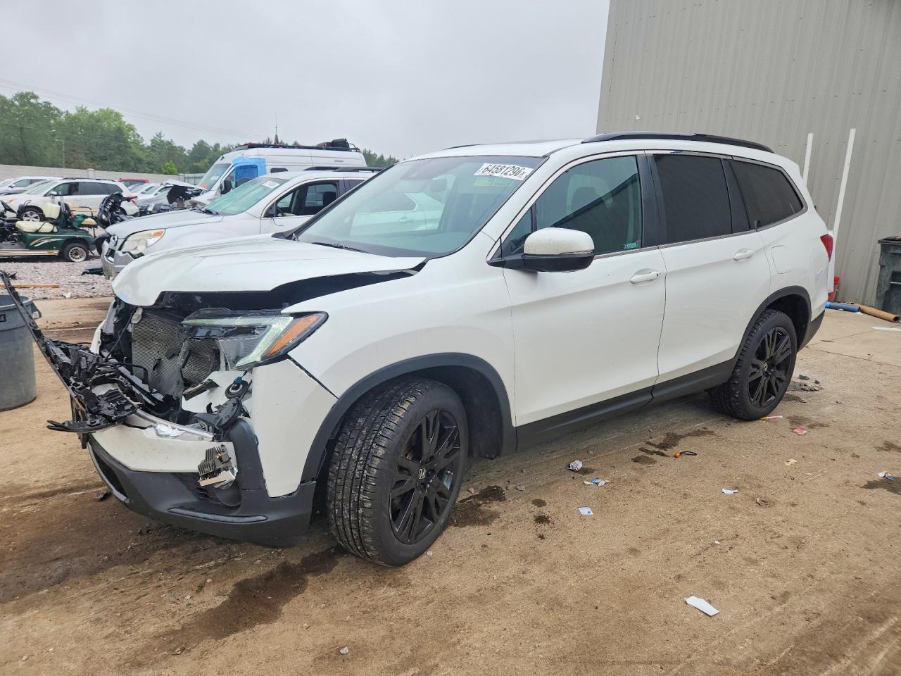2022 Honda Pilot VIN 5FNYF6H22NB054984 — COPART salvage auction photo