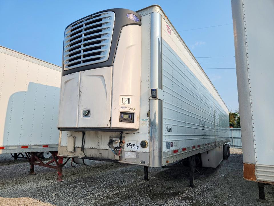 2021 Wabash Refrigerated dry freight trailer VIN 1JJV532B7ML233229 — COPART salvage auction photo