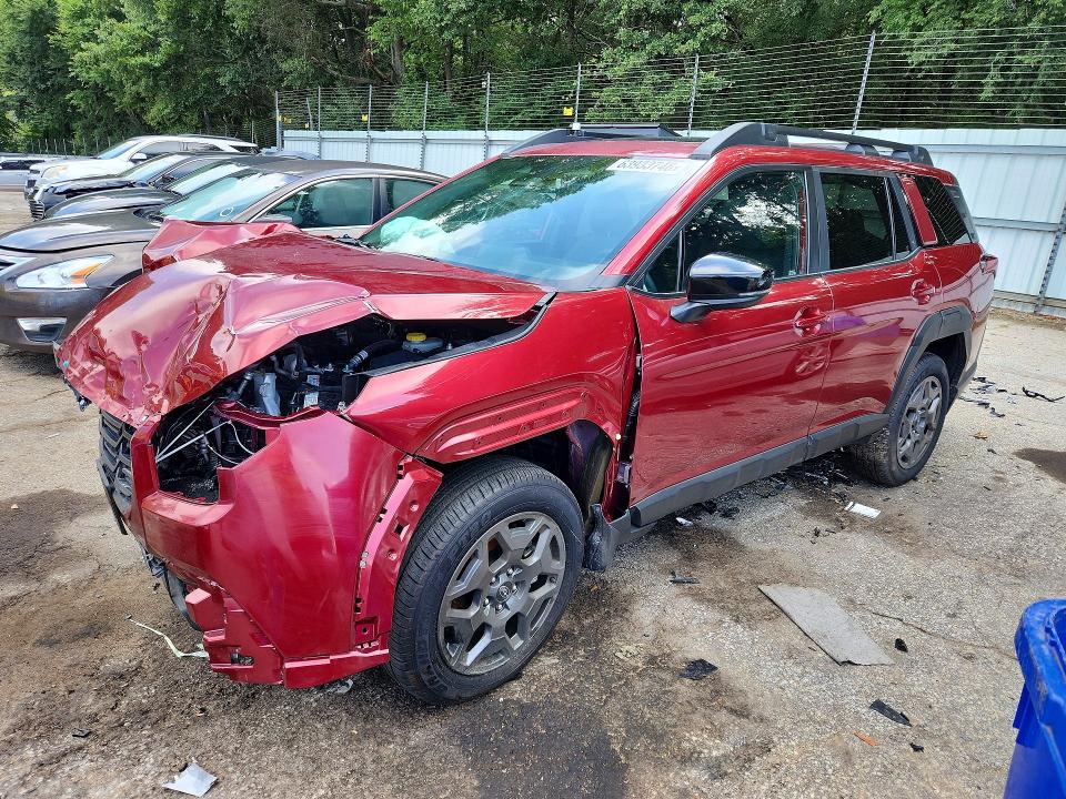 2026 Subaru Outback VIN JF2BUPBD2TY452240 COPART salvage auction — FRONT END, Va - Cert Of Title - Salvage (P), sold $13,800 on 2026-08-21 (photo 1)