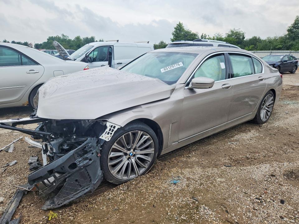 2022 BMW 7er VIN WBA7U2C07NCH59163 — COPART salvage auction photo