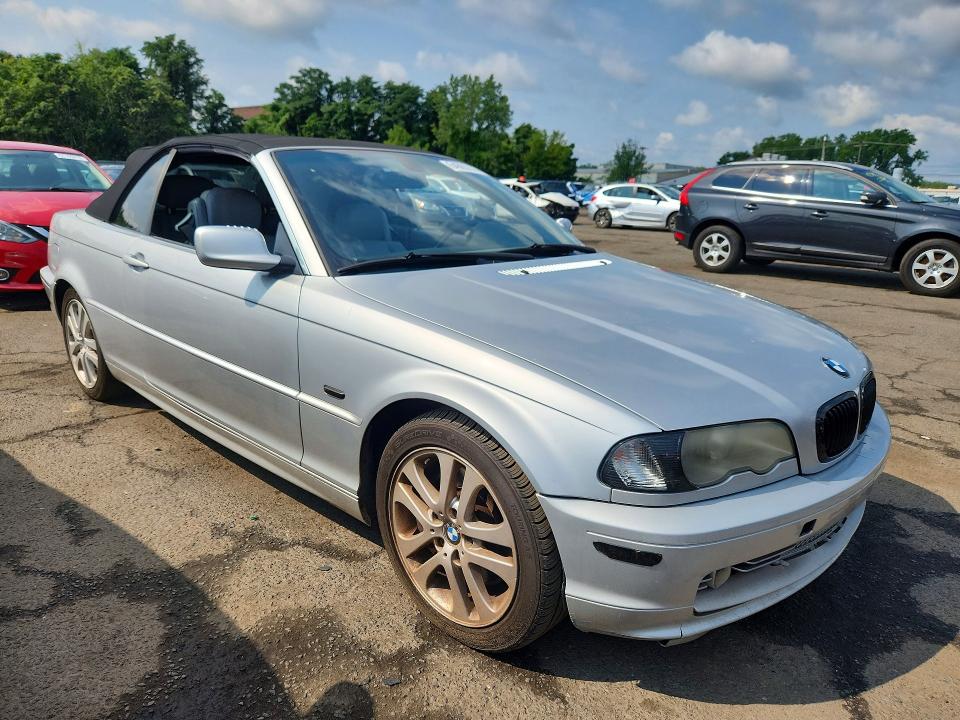 2001 BMW 3 series VIN WBABS53471JU88192 COPART salvage auction — UNDERCARRIAGE, CT - CERT OF TITLE-SALVAGE, sold $500 on 2026-08-18 (photo 4)