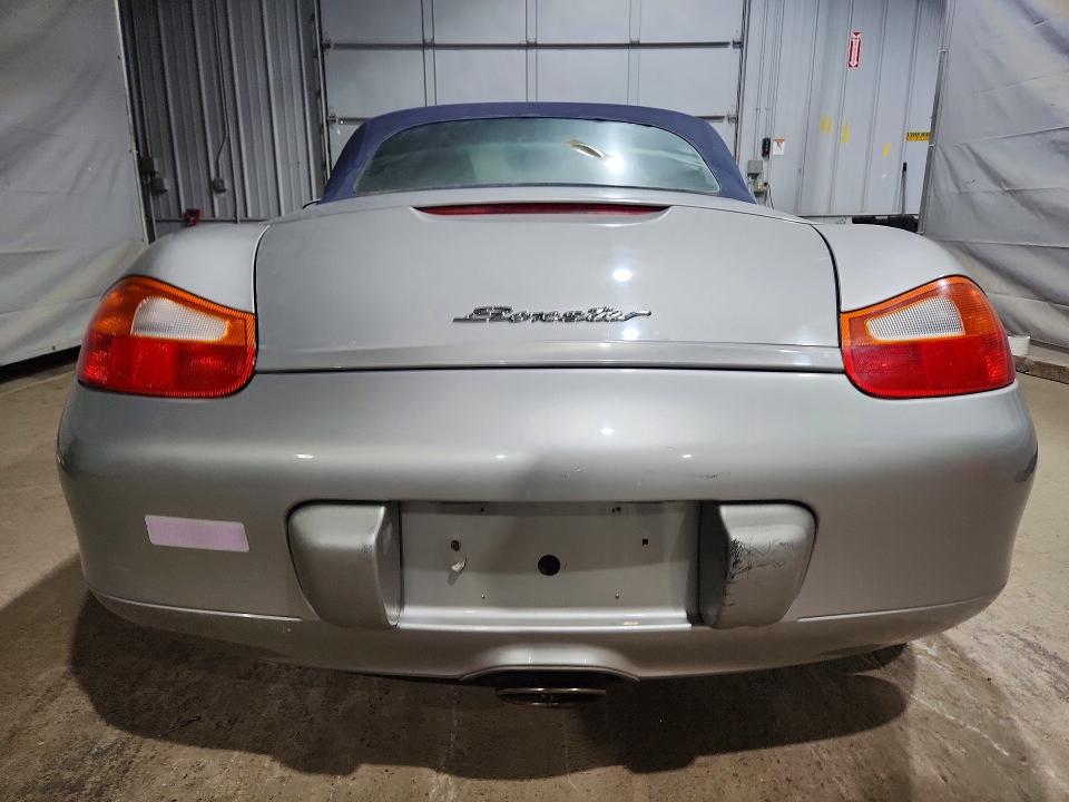 2000 Porsche Boxster VIN WP0CA2987YU626129 COPART salvage auction — ROOF, NH - CERTIFICATE OF TITLE, sold $2,350 on 2026-09-03 (photo 6)