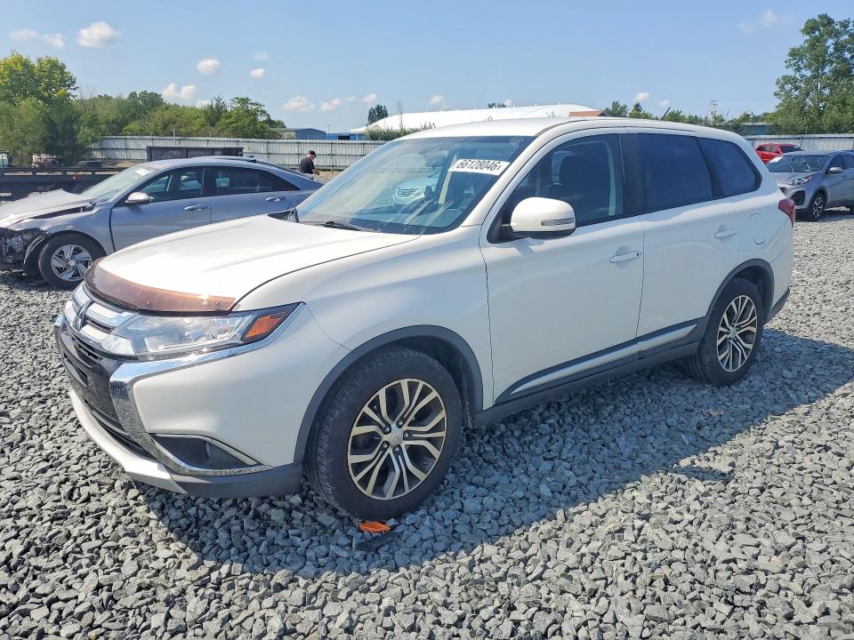 2016 Mitsubishi Outlander VIN JA4AZ3A34GZ039923 COPART salvage auction — MECHANICAL, Mt - Certificate Of Title, sold $800 on 2026-08-27 (photo 1)