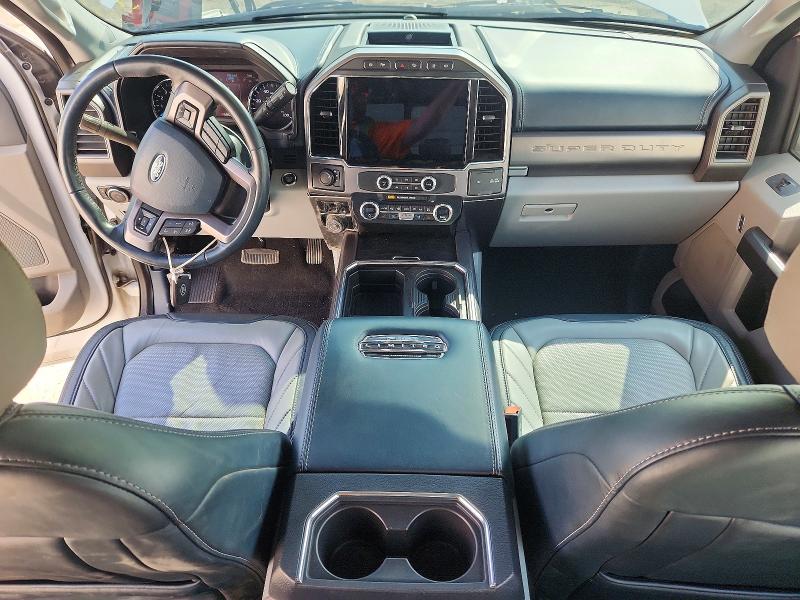 2022 Ford F550 VIN 1FT8W4DT8NEG10042 COPART salvage auction — FRONT END, MI - CERT OF TITLE-SALVAGE VEHICLE, sold $24,800 on 2026-09-02 (photo 8)