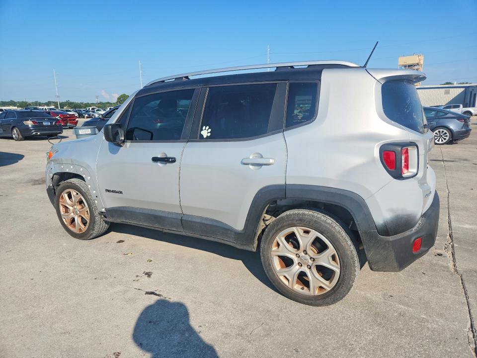 2016 Jeep Renegade VIN ZACCJBDT4GPD05239 COPART salvage auction — FRONT END, La - Certificate Of Title, sold $2,700 on 2026-08-12 (photo 2)