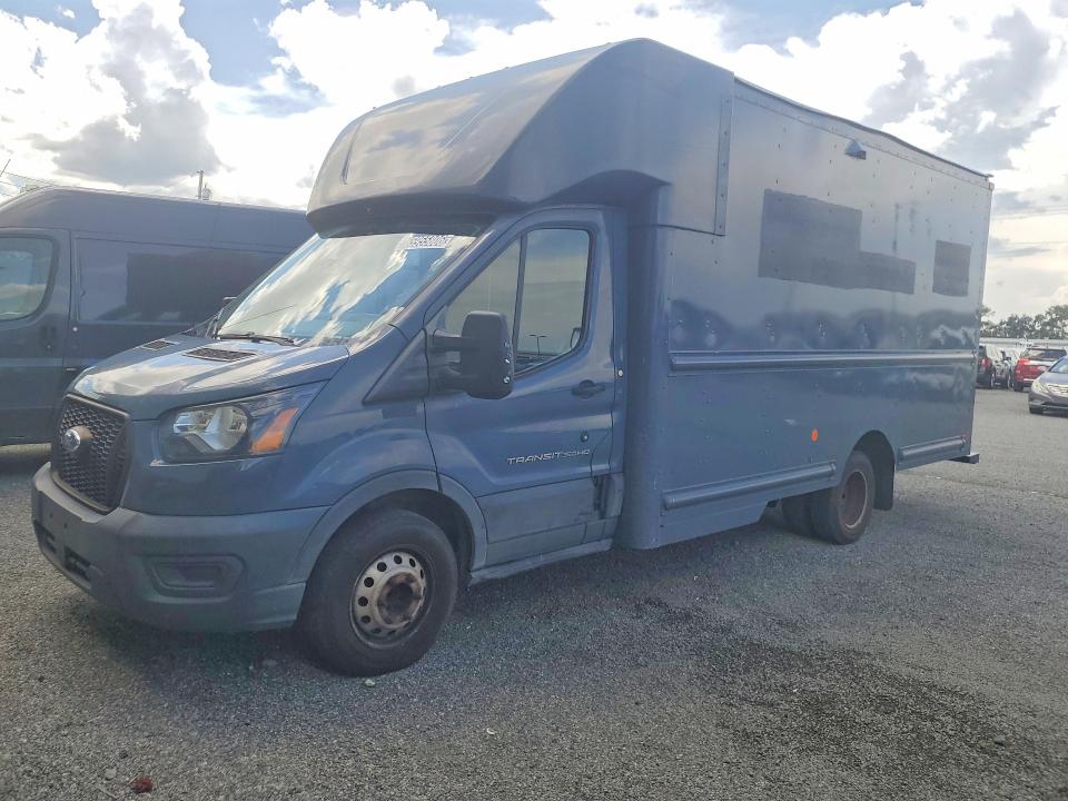 2021 Ford Transit VIN 1FDDF6P85MKA55113 — COPART salvage auction photo