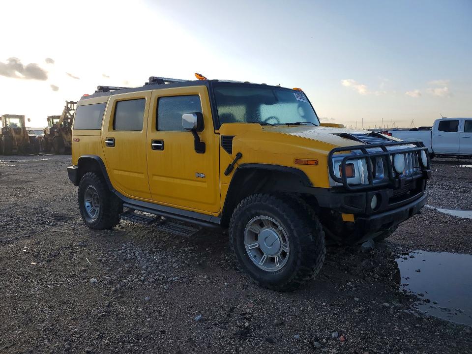 2003 Hummer H2 VIN 5GRGN23U03H122226 COPART salvage auction — MINOR DENT/SCRATCHES, TX - CERTIFICATE OF TITLE, sold $2,050 on 2026-09-08 (photo 4)