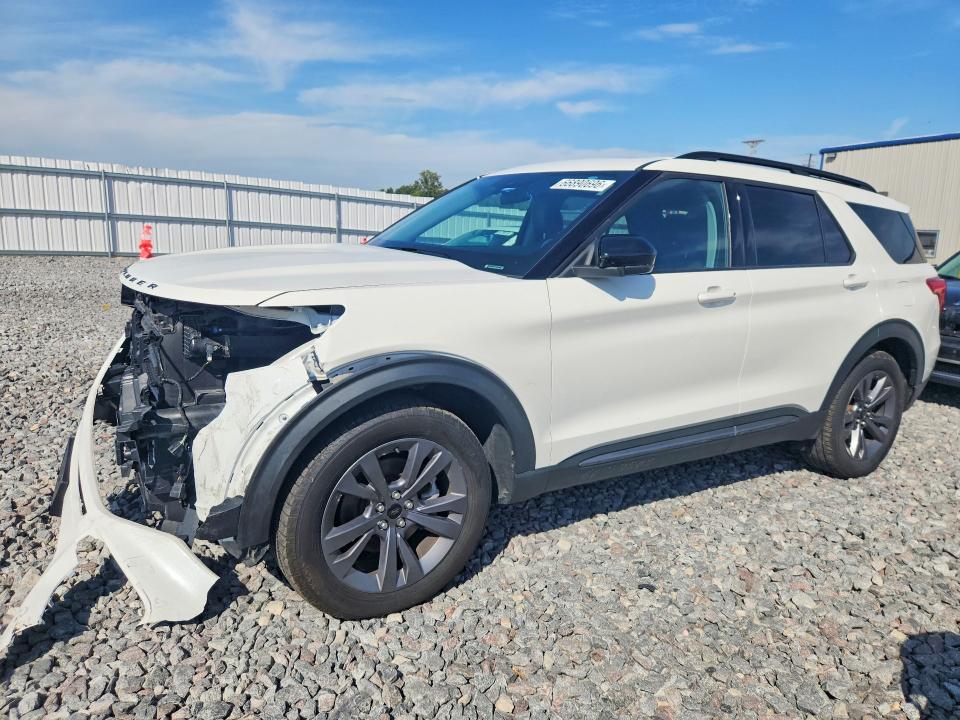 2022 Ford Explorer VIN 1FMSK8DH4NGA14446 — COPART salvage auction photo