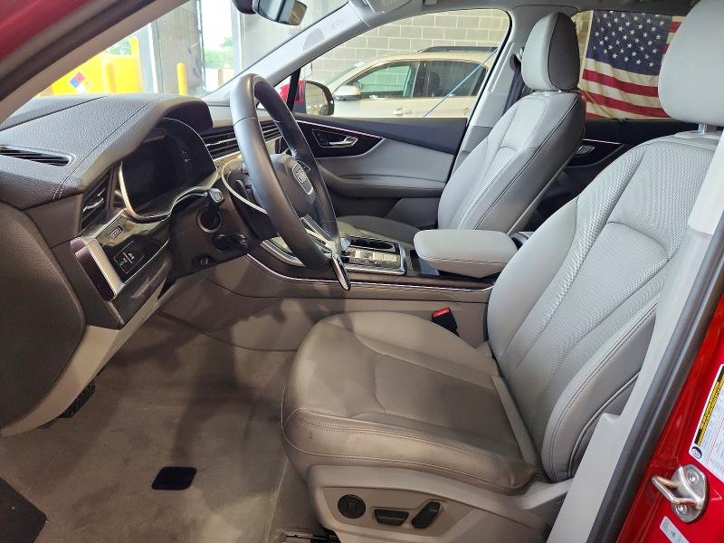 2023 Audi Q7 VIN WA1VXBF72PD012715 COPART salvage auction — FRONT END, Salvage Title, sold $25,000 on 2026-08-25 (photo 7)