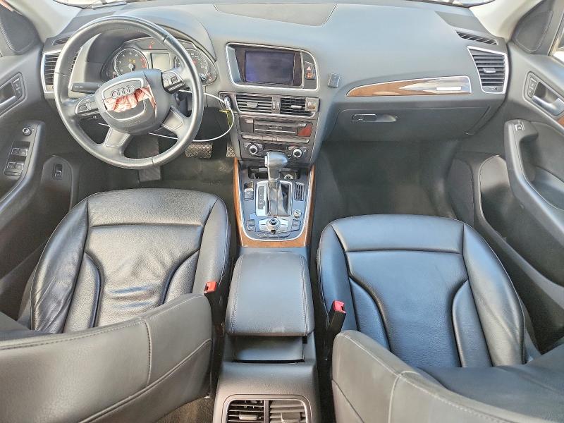 2017 Audi Q5 VIN WA1C2AFP5HA067517 COPART salvage auction — FRONT END, TX - CERT OF TITLE-REBUILT SALVAGE, sold $1,650 on 2026-08-22 (photo 8)