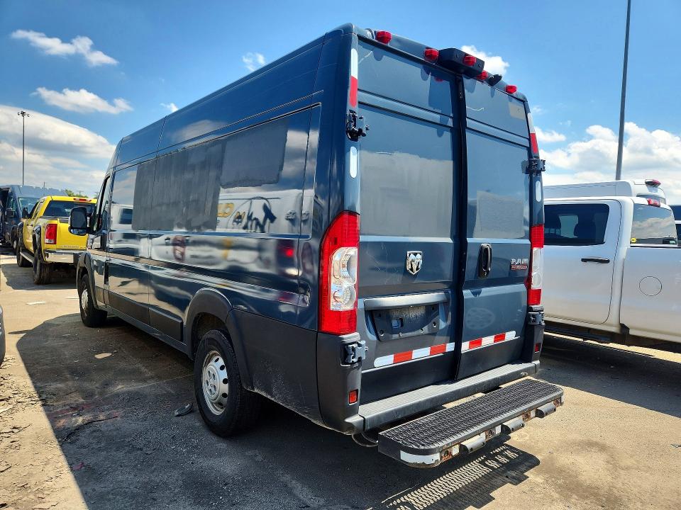 2021 Ram Promaster 3500 VIN 3C6MRVJG8ME535470 COPART salvage auction — MINOR DENT/SCRATCHES, OH - CERTIFICATE OF TITLE, sold $9,300 on 2026-08-18 (photo 2)