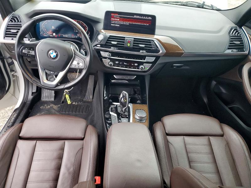 2020 BMW X3 VIN 5UXTY5C09L9C68139 COPART salvage auction — REAR END, Ny - Mv-907A Salvage Certificate, sold $12,600 on 2026-09-04 (photo 8)
