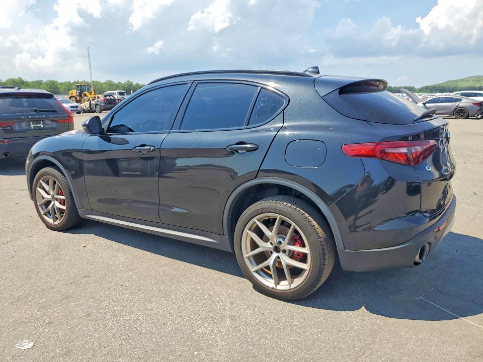 2018 Alfa romeo Stelvio VIN ZASFAKNN5J7B73309 COPART salvage auction — FRONT END, Ny - Certificate Of Title, sold $1,250 on 2026-08-12 (photo 2)