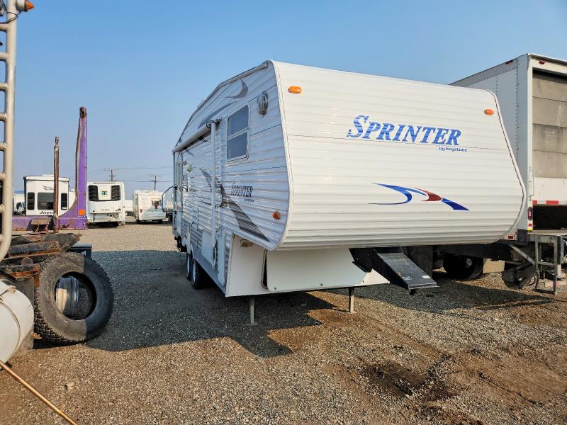2004 Keystone Sprinter VIN 4YDF252294K211334 COPART salvage auction — HAIL, MT - CERTIFICATE OF TITLE TOTALED, sold $1,000 on 2026-09-18 (photo 1)