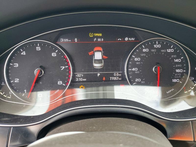 2014 Audi A6 VIN WAUFGAFC1EN051270 COPART salvage auction — MECHANICAL, Pa - Certificate Of Salvage, sold $1,800 on 2026-09-04 (photo 9)