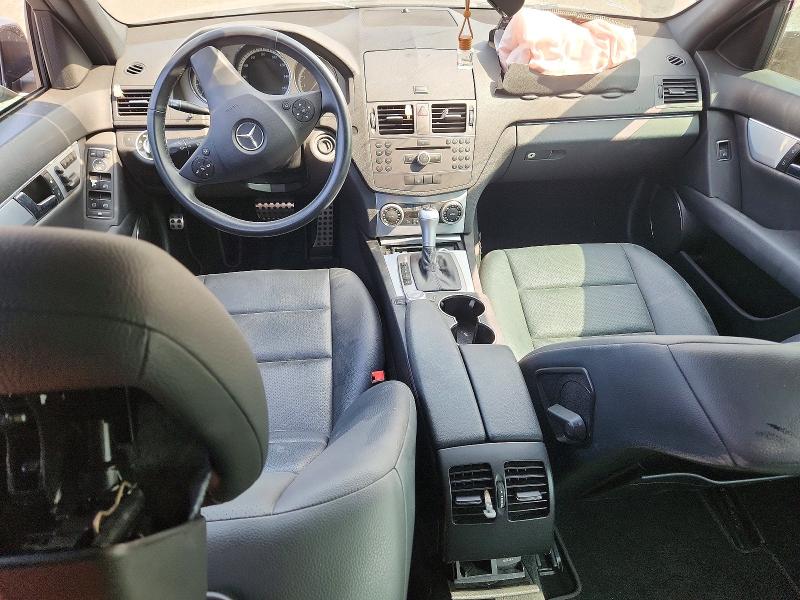 2011 Mercedes-benz C class VIN WDDGF5EB9BR158202 COPART salvage auction — FRONT END, CA - DIS/DLR/EXP ONLY CLEAN TITLE, sold $775 on 2026-08-14 (photo 8)