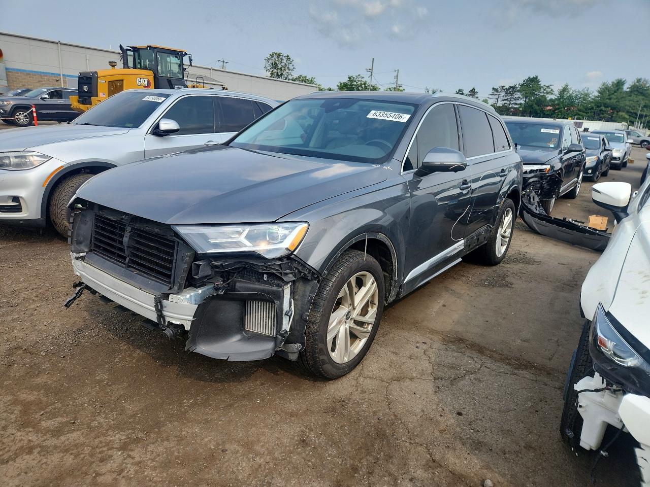 2021 Audi Q7 VIN WA1LXBF79MD023813 — COPART salvage auction photo