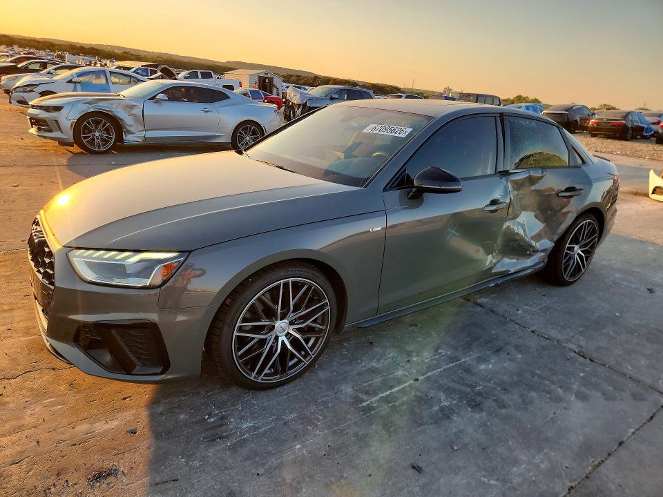 2023 Audi A4 VIN WAUEAAF45PA007286 — COPART salvage auction photo