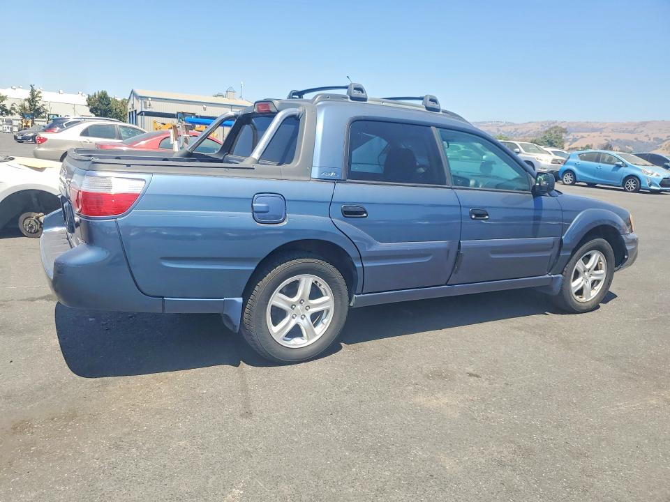 2005 Subaru Baja VIN 4S4BT62C156100800 COPART salvage auction — MINOR DENT/SCRATCHES, CA - DIS/DLR/EXP ONLY CLEAN TITLE, sold $15,500 on 2026-08-11 (photo 3)