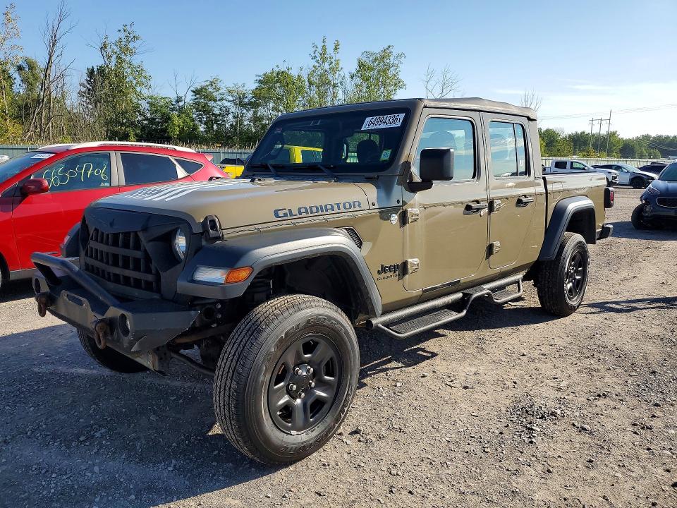 2020 Jeep Gladiator VIN 1C6HJTAG0LL171693 COPART salvage auction — MINOR DENT/SCRATCHES, Ny - Certificate Of Title, sold $9,500 on 2026-09-02 (photo 1)