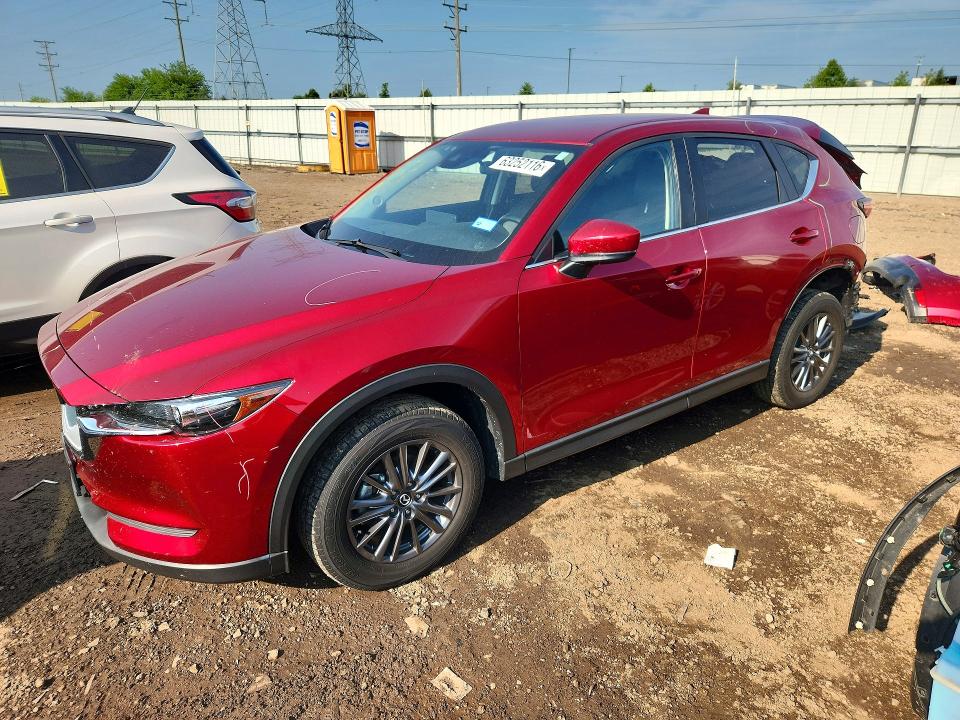 2021 Mazda Cx-5 VIN JM3KFBCM4M0487086 — COPART salvage auction photo