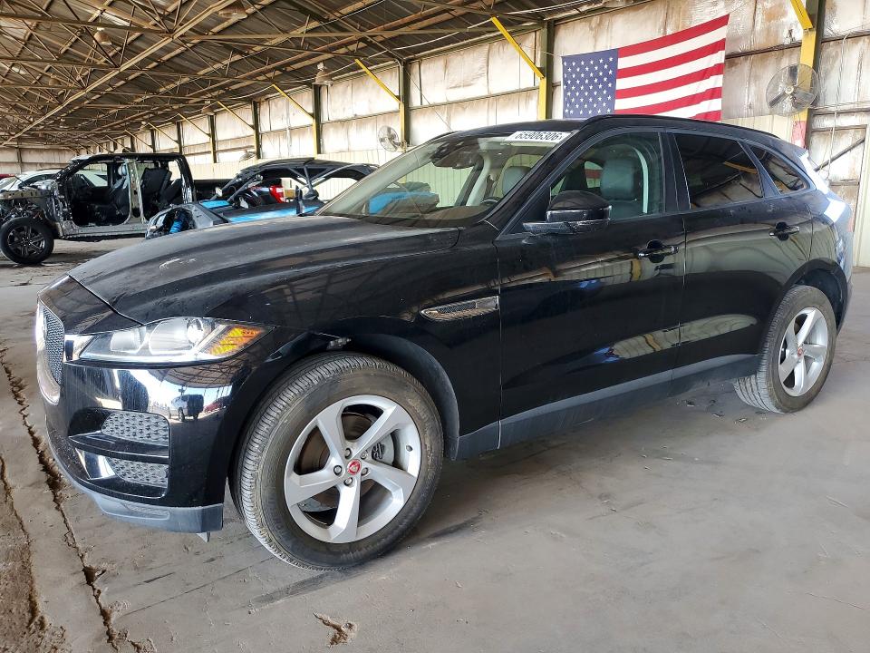 2018 Jaguar F-pace VIN SADCJ2FN2JA261199 COPART salvage auction — NORMAL WEAR, AZ - CERTIFICATE OF TITLE, sold $2,600 on 2026-09-16 (photo 1)
