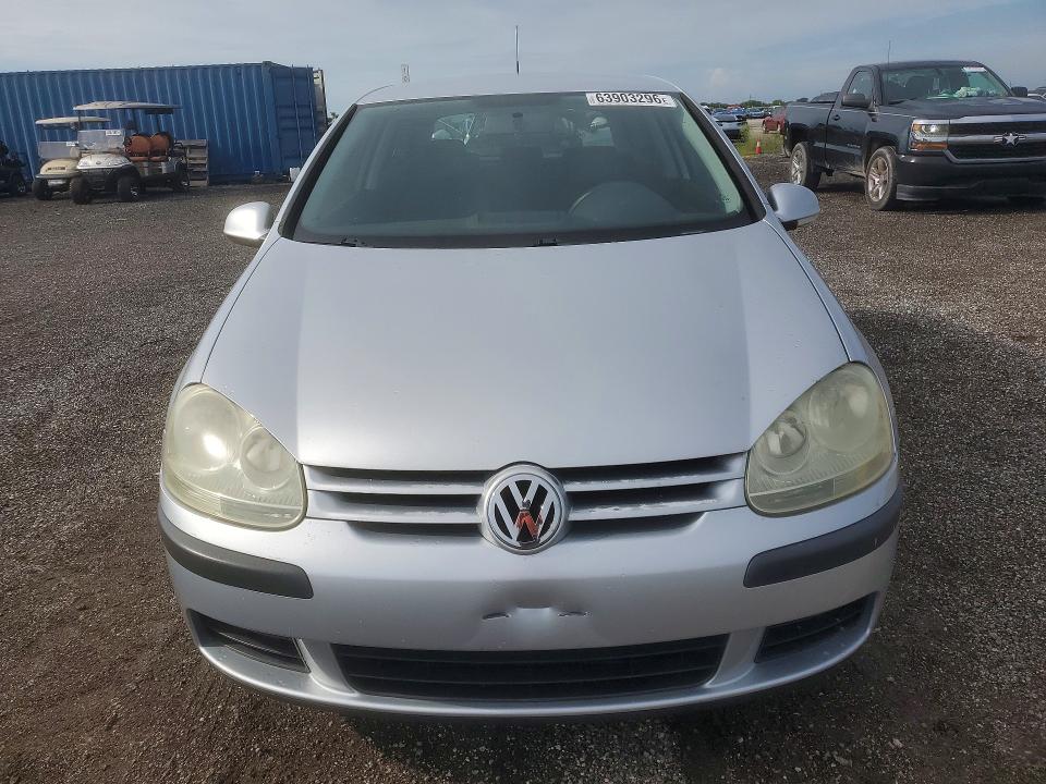 2008 Volkswagen Rabbit VIN WVWBB71K08W293662 COPART salvage auction — REAR END, FL - CERT OF TITLE SLVG REBUILDABLE, sold $575 on 2026-08-17 (photo 5)