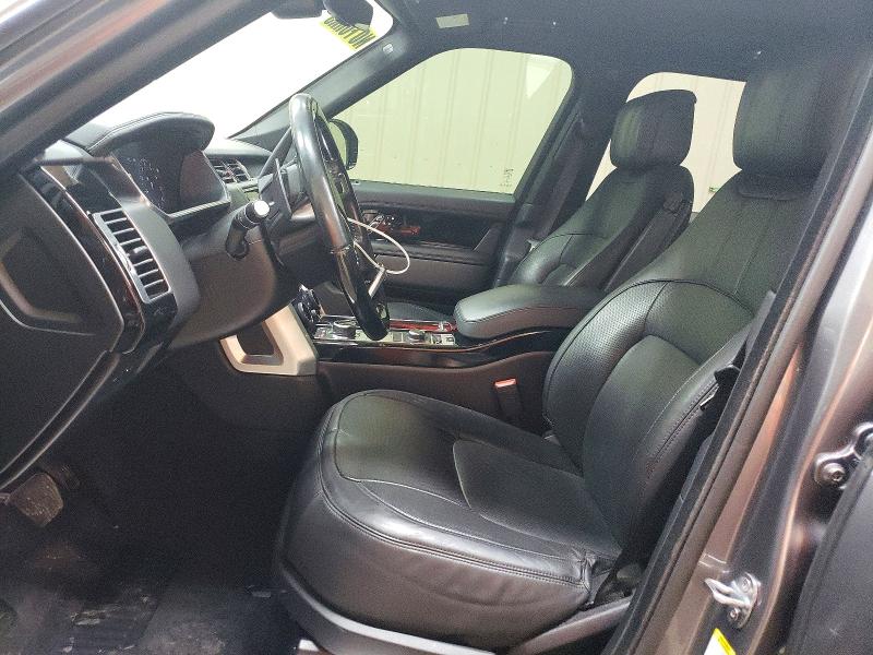 2018 Land rover RANGE ROVER VIN SALGS2SV7JA384697 COPART salvage auction — MECHANICAL, Salvage Title, sold $2,000 on 2026-08-29 (photo 7)