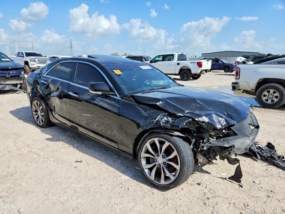 2015 Cadillac Ats VIN 1G6AH5SX0F0136449 COPART salvage auction — FRONT END, Tx - Cert Of Title-Rebuilt Salvage (P), sold $975 on 2026-09-01 (photo 4)