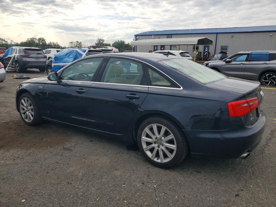 2014 Audi A6 VIN WAUFGAFC1EN051270 COPART salvage auction — MECHANICAL, Pa - Certificate Of Salvage, sold $1,800 on 2026-09-04 (photo 2)