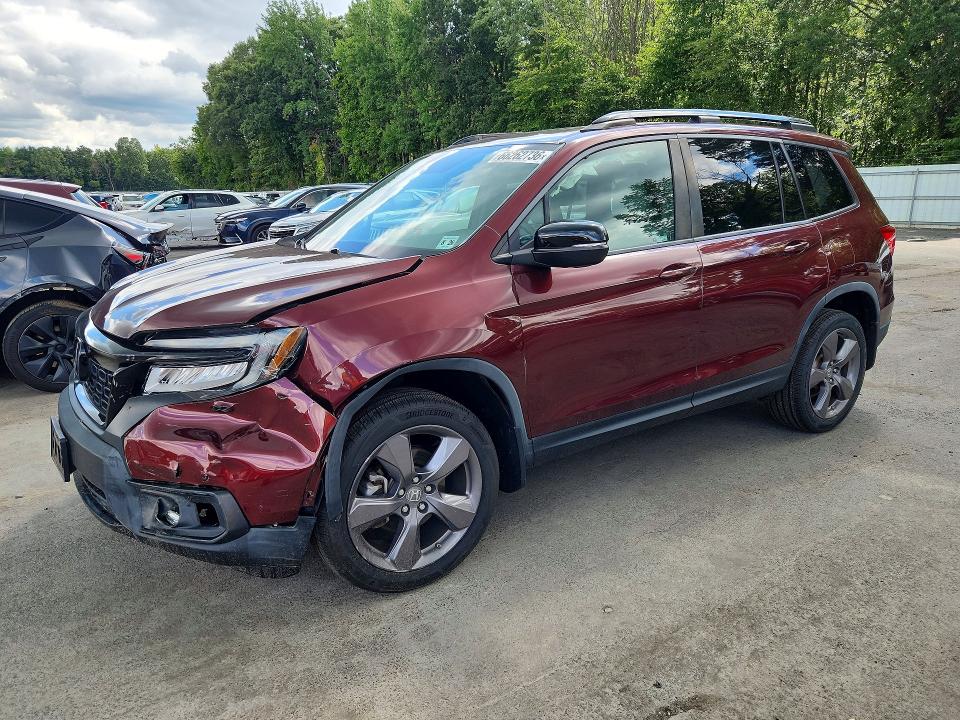 2021 Honda Passport VIN 5FNYF8H90MB029072 — COPART salvage auction photo