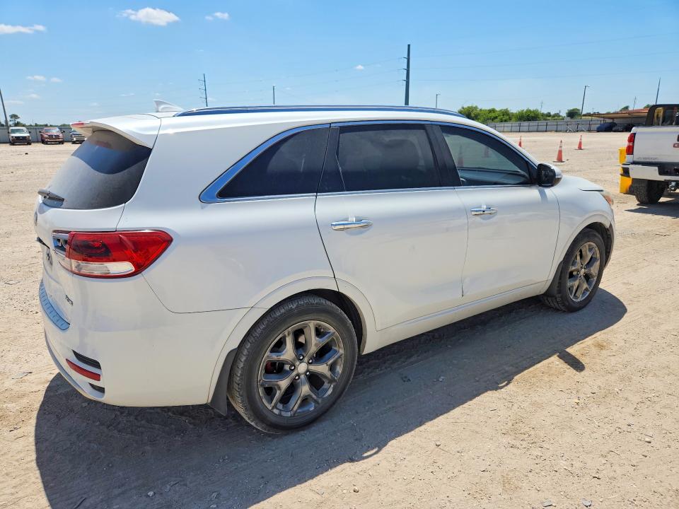 2016 Kia Sorento VIN 5XYPK4A58GG049476 COPART salvage auction — NORMAL WEAR, Tx - Certificate Of Title (P), sold $625 on 2026-08-26 (photo 3)