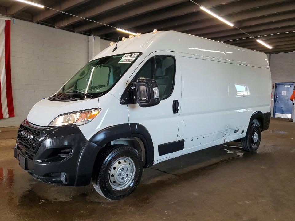2023 Ram Promaster 2500 VIN 3C6LRVDG2PE571988 COPART salvage auction — SIDE, IA - CERTIFICATE OF TITLE (P), sold $10,200 on 2026-08-17 (photo 1)