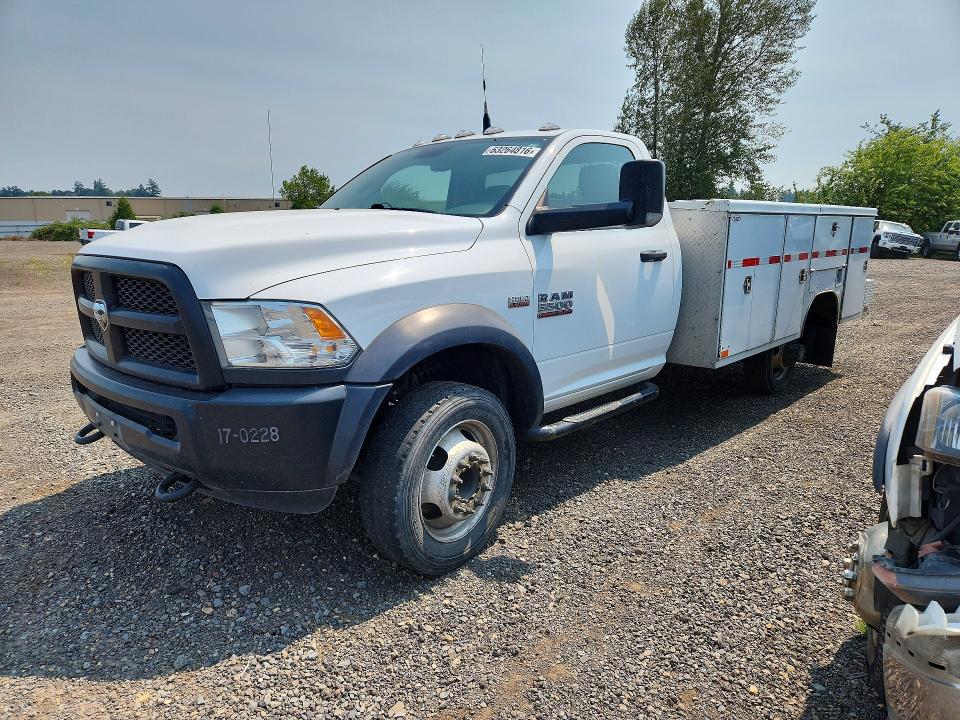 2017 Ram 5500 VIN 3C7WRNBJ6HG604231 COPART salvage auction — MECHANICAL, Or - Dealer Only Clean Title (P), sold $9,800 on 2026-08-24 (photo 1)