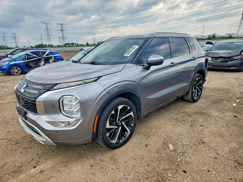2022 Mitsubishi Outlander VIN JA4J4VA84NZ007430 COPART salvage auction — REAR END, Il - Certificate Of Title, sold $8,500 on 2026-08-25 (photo 1)