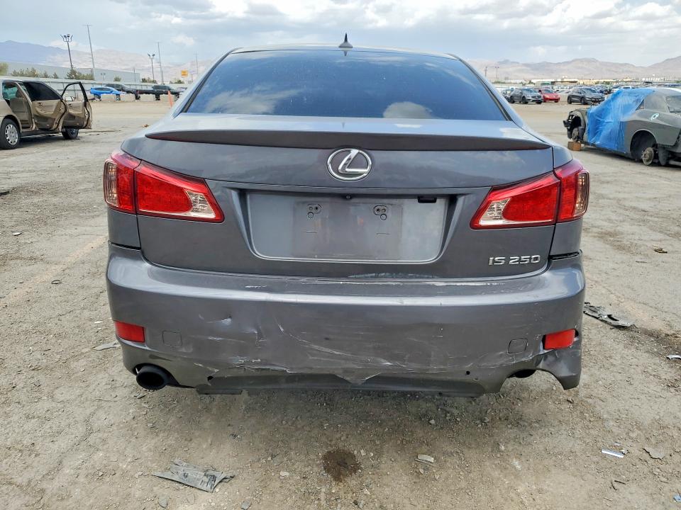 2012 Lexus Is VIN JTHBF5C26C5170158 COPART salvage auction — FRONT END, Nv - Salvage Title, sold $2,850 on 2026-08-29 (photo 6)